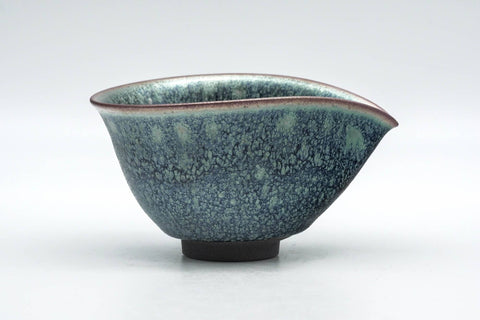 Japanese Katakuchi - 橋本大輔 Hashimoto Daisuke - Cerulean Tenmoku Glazed Yuzamashi - 200ml