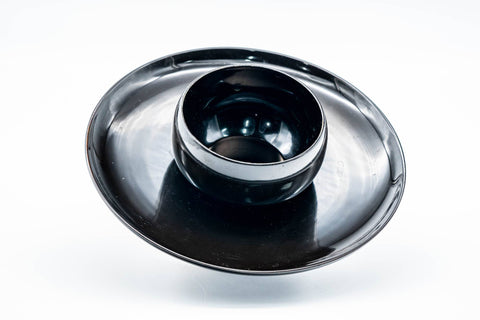 Shin-Nuri Black Lacquered Wooden Tenmoku-dai