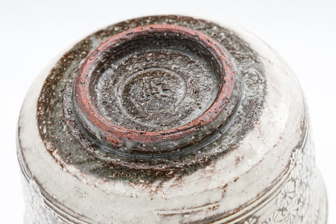 Floral Kohiki Mishima Teacup - 150ml