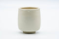 Tezumi — Japanese Teacup - White Glazed Yunomi - 140ml — front view