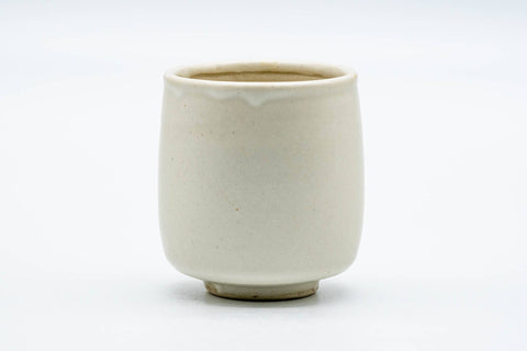 Japanese Teacup - White Glazed Yunomi - 140ml