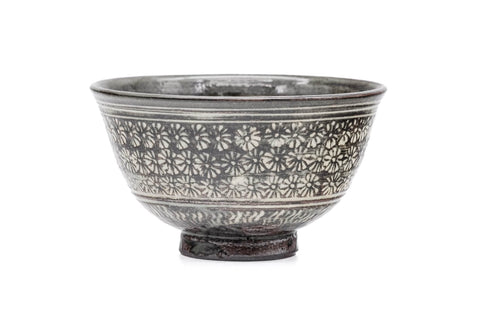 Ko-Mishima Kyo-yaki Chawan