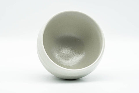 Japanese Teacup - Matte White Round Yunomi - 110ml