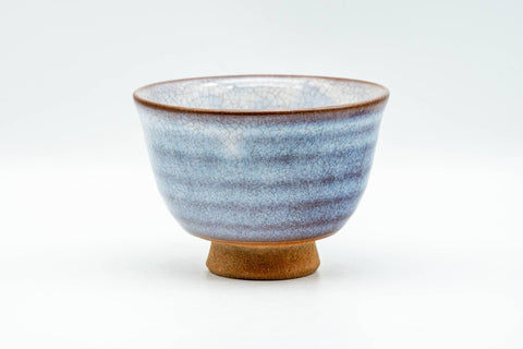 Japanese Teacup - Purple White Glazed Yunomi - 125ml