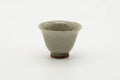 Tezumi — Japanese Teacup - Small Sage Gray Celadon Glazed Guinomi - 50ml — front view