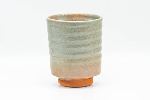 Japanese Teacup - Beige Pink Spotted Hagi-yaki Yunomi - 160ml - Tezumi