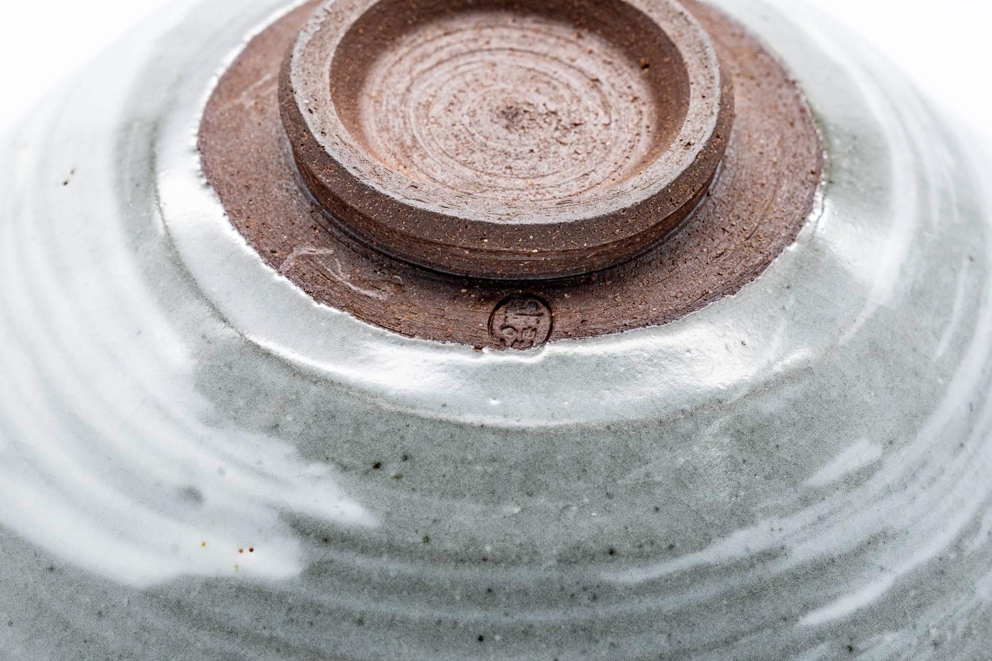 Japanese Matcha Bowl - Brush Stroke Hakeme Kiyomizu-yaki Chawan - 150ml