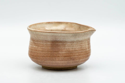 Japanese Katakuchi - Beige Drip-Glazed Hagi-yaki Water Cooler - 150ml - Tezumi