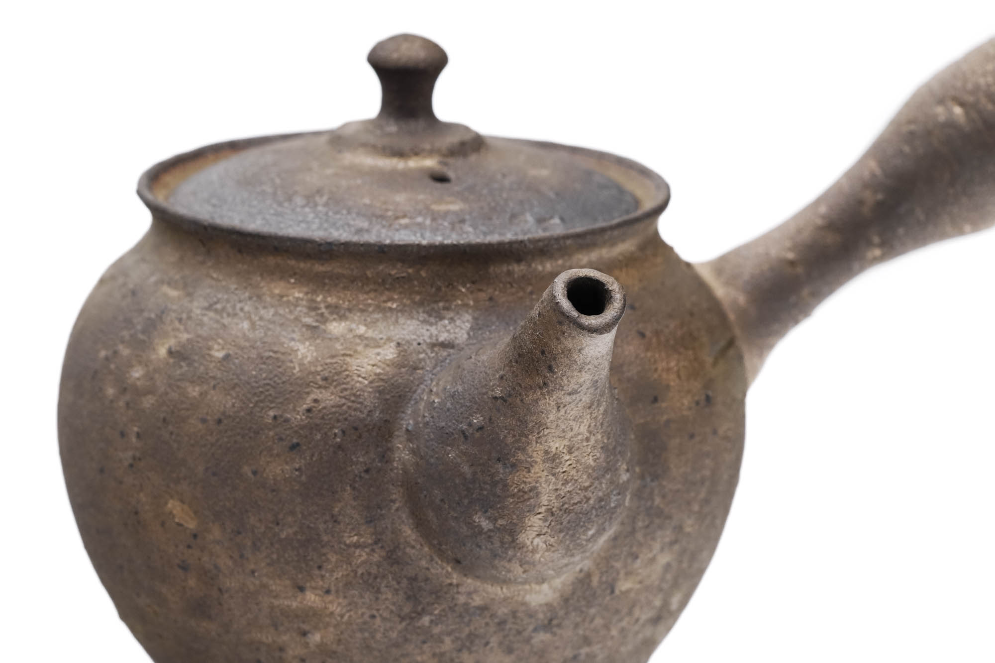 Japanese Kyusu - 前川淳蔵 Junzō Maekawa - Rustic Kurokinsai Tokoname-yaki Teapot - 250ml