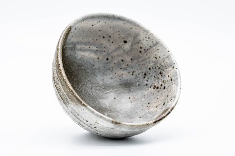 Overhead view into the bowl, showing the glazed interior.
