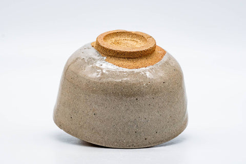 Japanese Matcha Bowl - 井上東也 Tōya Inoue - 鏡山窯 Kyōzan Kiln - Drip-Glazed Karatsu-yaki Chawan - 300ml