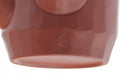 Close-up of the faceted lower body near the base.