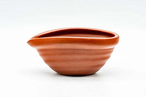 Japanese Katakuchi - Red Shudei Tokoname-yaki Water Cooler - 125ml