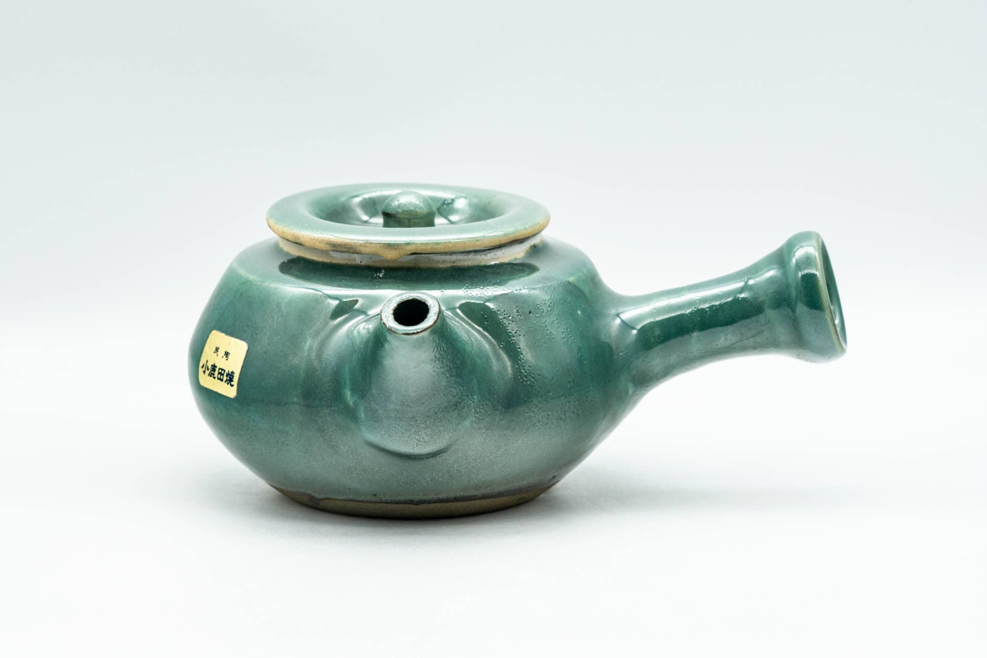 Japanese Kyusu - Jade Green Glazed Do-ake Teapot - 275ml - Tezumi