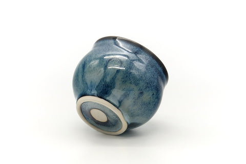 Japanese Teacup - Dark Blue Glazed Yunomi - 120ml