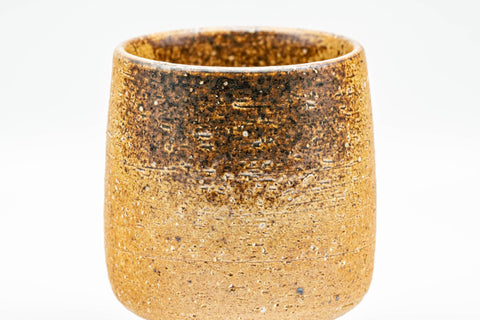 Japanese Teacup - Brown Unglazed Shigaraki-yaki Yunomi - 130ml - Tezumi