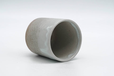 Japanese Teacup - Beige Weathered Drip-Glazed Hagi-yaki Yunomi - 140ml