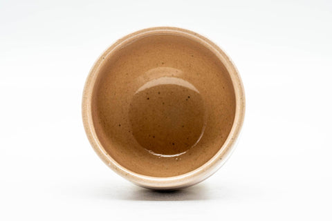 Japanese Teacup - Pink Spiraling Hagi-yaki Yunomi - 120ml