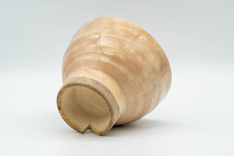 Japanese Teacup - Beige Gohonte Hagi-yaki Yunomi - 140ml - Tezumi