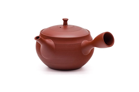 Dotted Red Shudei Tokoname Teapot - 270ml