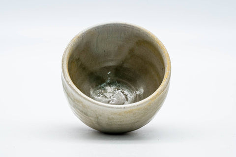 Japanese Teacup - Beige Grey Drip-Glazed Shigaraki-yaki Yunomi  - 150ml