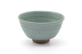 Tezumi — Japanese Matcha Bowl - Green Celadon Glazed Komogai-nari Chawan - 400ml — front view from another angle