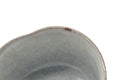 Tezumi — Japanese Teacups - Pair of Grey Celadon Yunomi - 170ml — tipped to show the interior