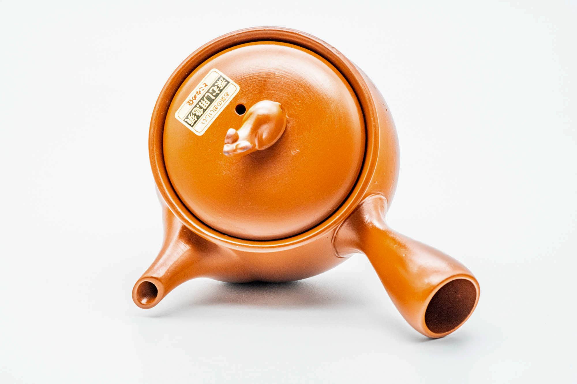 Japanese Kyusu - Rat Zodiac Tokoname-yaki Mesh Teapot - 340ml