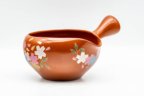 Japanese Yuzamashi - Floral Tokoname-yaki Water Cooler - 300ml