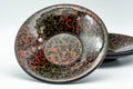 Japanese Chataku - Set of 3 唐塗 Kara-nuri Urushi Lacquerware Tea Saucers - Tezumi