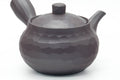 Tezumi — Japanese Kyusu - Faceted Banko-yaki Teapot - 185ml — closeup of the base