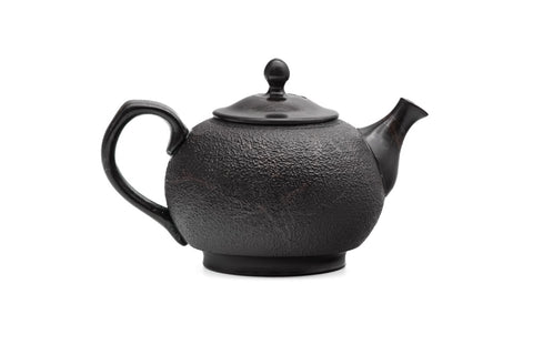 Benishibori Mogake Tokoname Rear-handled Teapot - 280ml