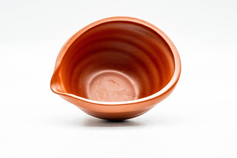 Japanese Katakuchi - Red Shudei Tokoname-yaki Water Cooler - 125ml