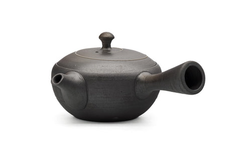 Spiraling Metallic Tokoname Teapot - 240ml