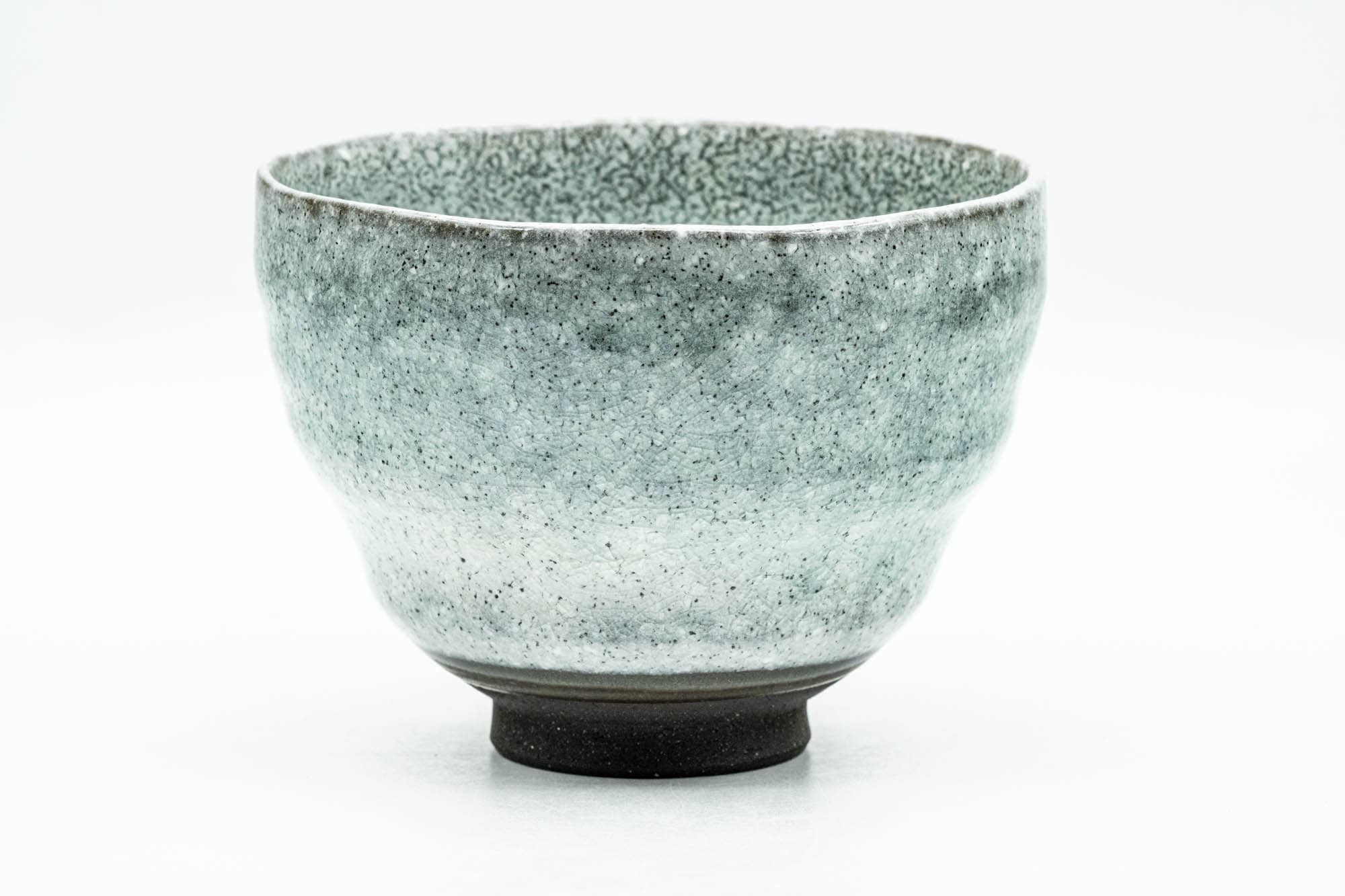 Japanese Matcha Bowl - Sky Blue Crazed Glazed Ido-gata Chawan - 300ml