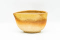 Japanese Katakuchi - Ash Glazed Textured Shigaraki-yaki Handleless Water Cooler - 200ml - side view