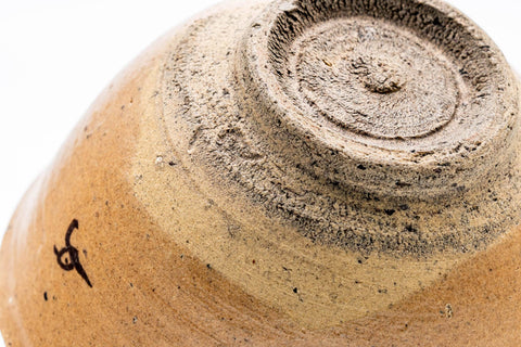 Japanese Matcha Bowl - 大橋裕 Yū Ōhashi - 大杉皿屋窯 Ōsugisaraya Kiln - Karatsu-yaki Chidori Chawan - 300ml