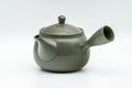 Japanese Kyusu - Gyokko Kiln 玉光 - Green Ryokudei Nerikomi Tokoname-yaki Debeso Teapot - 200ml - Tezumi