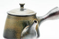 Japanese Kyusu - Fujii Ikkyuu 藤井一休 - Ash Glazed Yohen Banko-yaki Debeso Teapot - 200ml - Tezumi