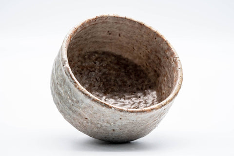 Japanese Matcha Bowl - 兼田佳炎 Kaneda Keien - Milky Glazed Hagi-yaki Chawan - 500ml