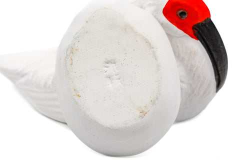 Japanese Kogo - Crested Ibis Incense Container