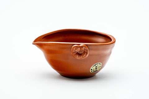 Front view from above showing the wide mouth and pouring lip.