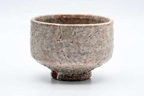 Japanese Matcha Bowl - 兼田佳炎 Kaneda Keien - Milky Glazed Hagi-yaki Chawan - 500ml