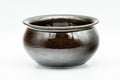 Japanese Kensui - Brown Hare's Fur Glazed Water Bowl - 500ml - Tezumi