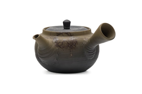 Black Yellow Mogake Tokoname Teapot - 230ml