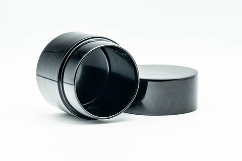 Japanese Natsume - Black Shin Nakatsugi Tea Caddy - 90ml