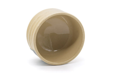 Japanese Matcha Bowl - Yellow Green Seto Chawan - 500ml