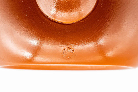 Tezumi — Japanese Kyusu - Gold White Floral Tokoname-yaki Mesh Teapot - 200ml — additional view