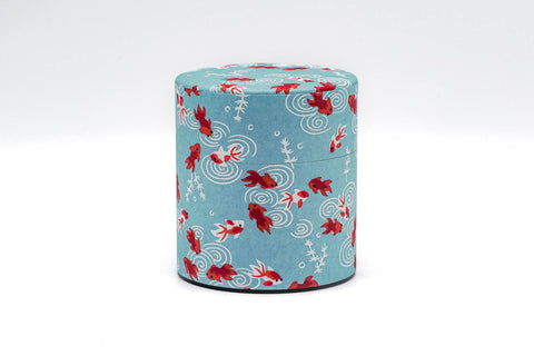Blue Koi Washi Tea Canister - 150g