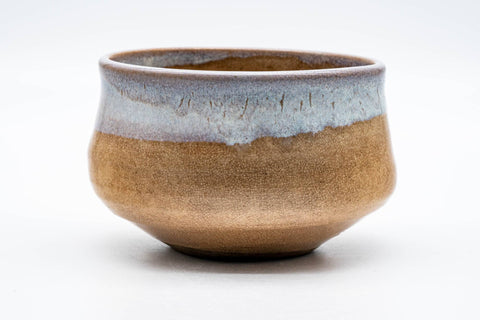 Japanese Kensui - Large Beige White Glazed Hagi-yaki Water Bowl - 700ml